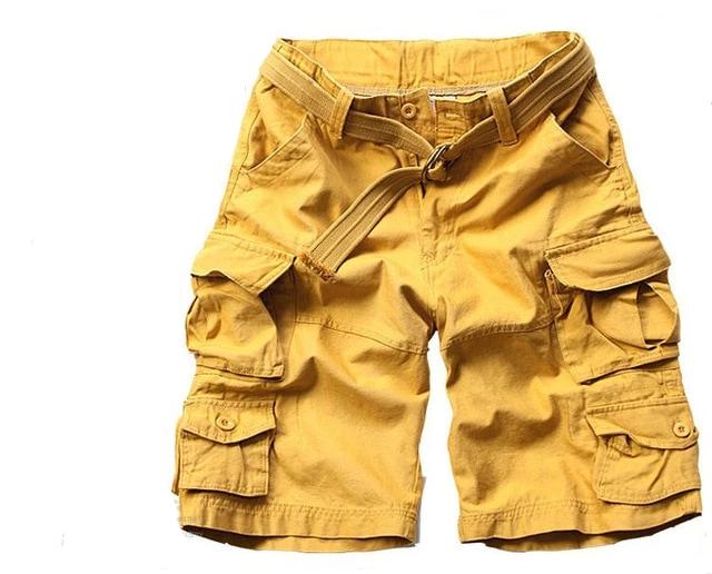 Lukas | Herren Cargo Shorts Camouflage Bermuda Kurze Hose Sommer