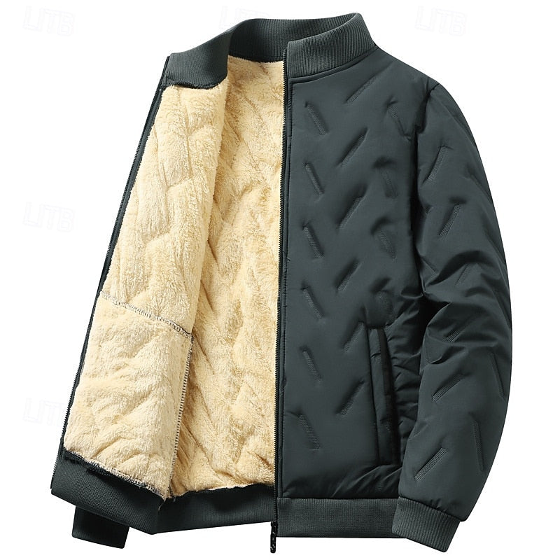 Radwin | Herren Steppjacke Gefütterte Bomberjacke - Dark Grey - Image 2