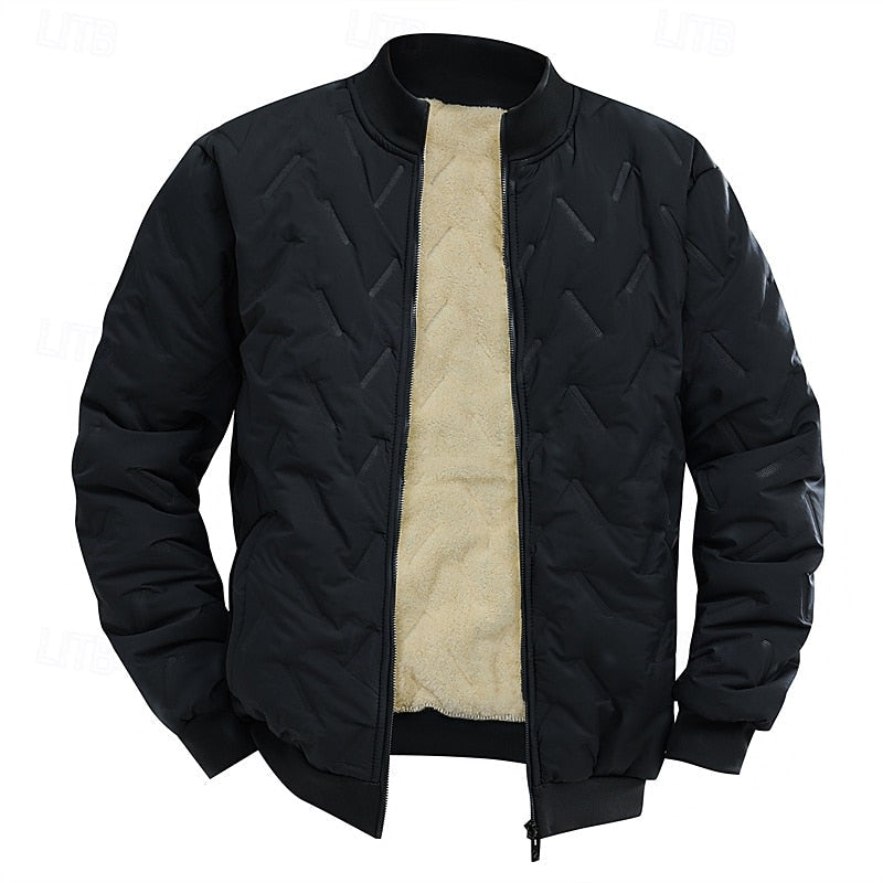 Radwin | Herren Steppjacke Gefütterte Bomberjacke - Dark Grey - Image 4