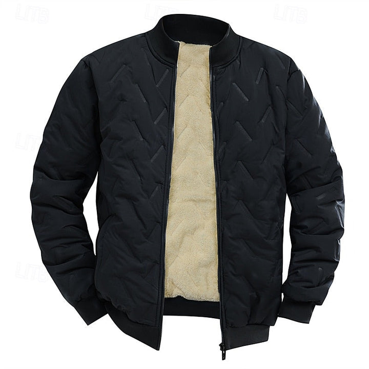 Radwin | Herren Steppjacke Gefütterte Bomberjacke - Dark Grey - Image 4