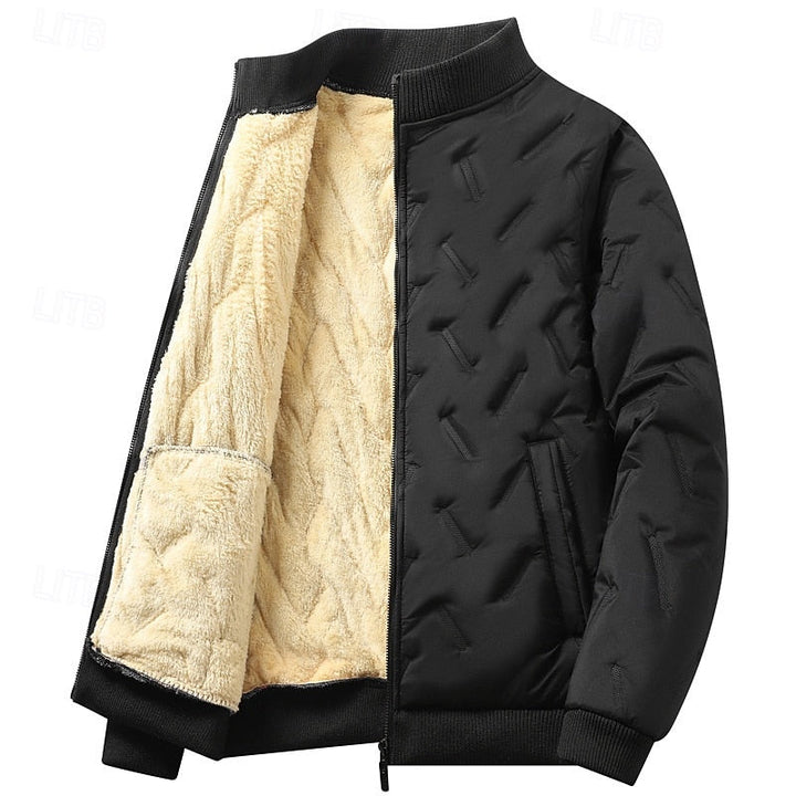 Radwin | Herren Steppjacke Gefütterte Bomberjacke - Dark Grey - Image 5