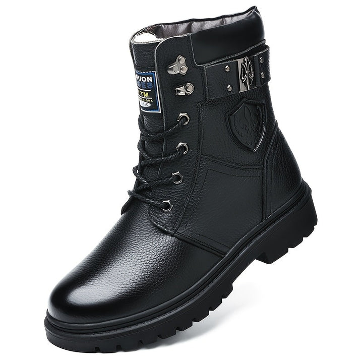 Radwin | Herren Wasserdichte Winterstiefel Gefüttert - Black - Image 1