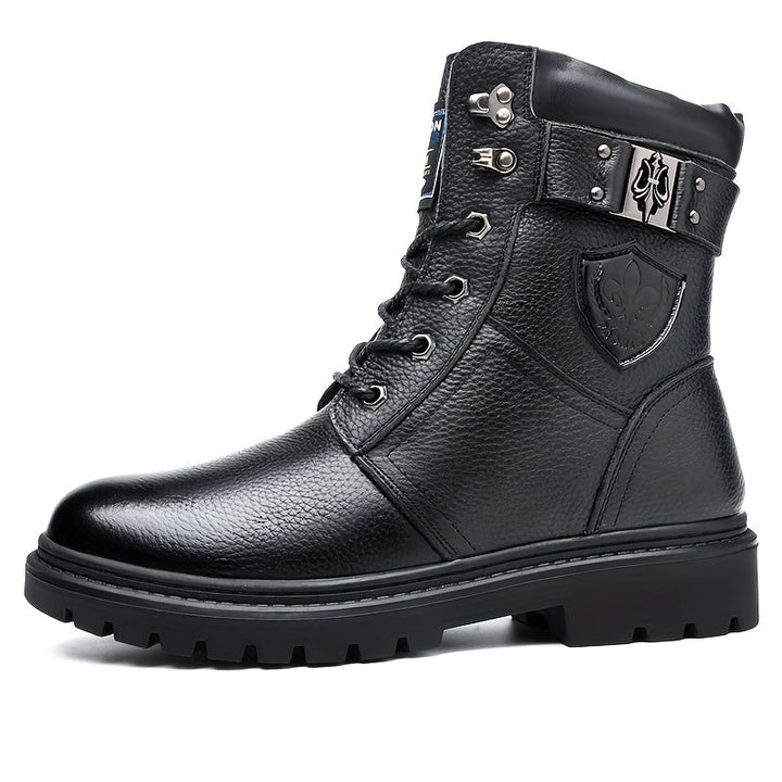 Radwin | Herren Wasserdichte Winterstiefel Gefüttert - Black - Image 10
