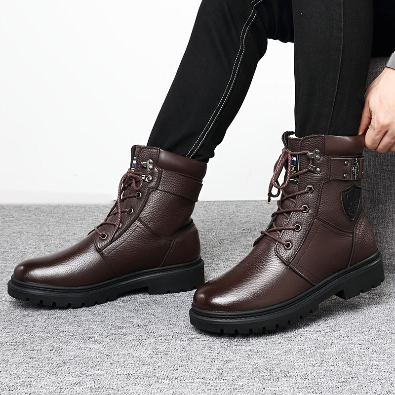Radwin | Herren Wasserdichte Winterstiefel Gefüttert - Black - Image 2