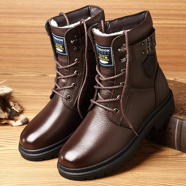 Radwin | Herren Wasserdichte Winterstiefel Gefüttert - Black - Image 5