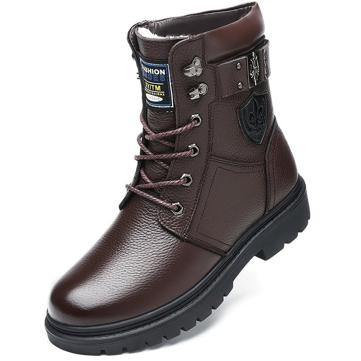 Radwin | Herren Wasserdichte Winterstiefel Gefüttert - Black - Image 6