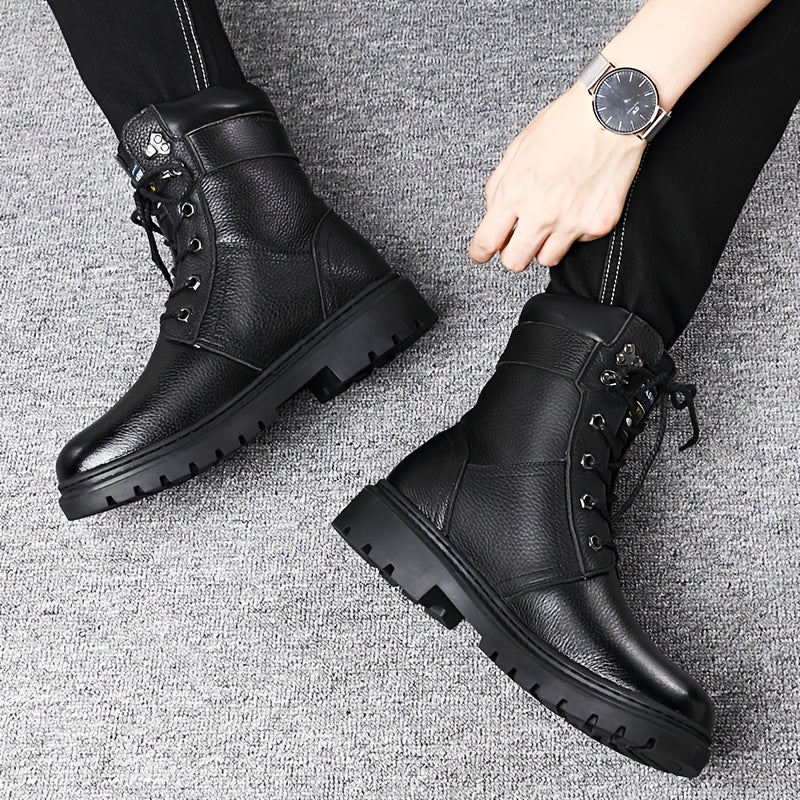Radwin | Herren Wasserdichte Winterstiefel Gefüttert - Black - Image 9