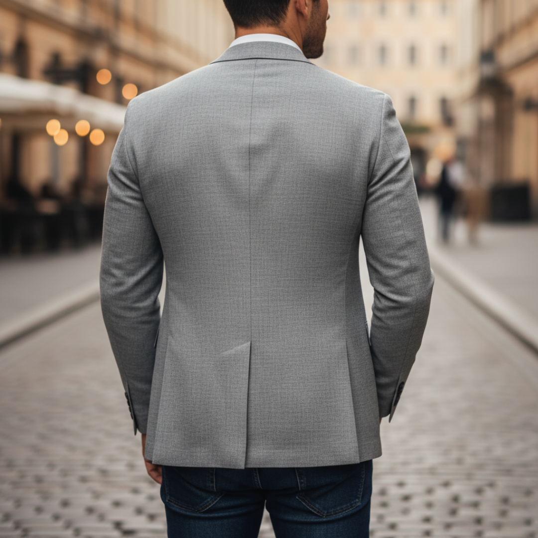 Raffael | Herren Slim Fit Sakko Einknopf Blazer - Image 2