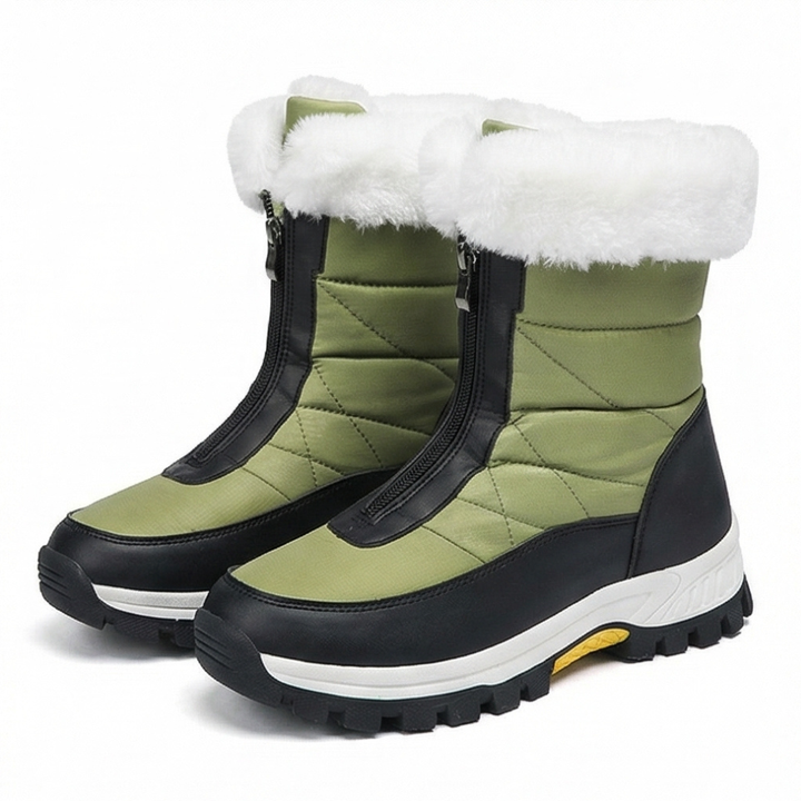 Ragnborg | Damen Winterstiefel wasserdicht gefüttert - Green - Image 16