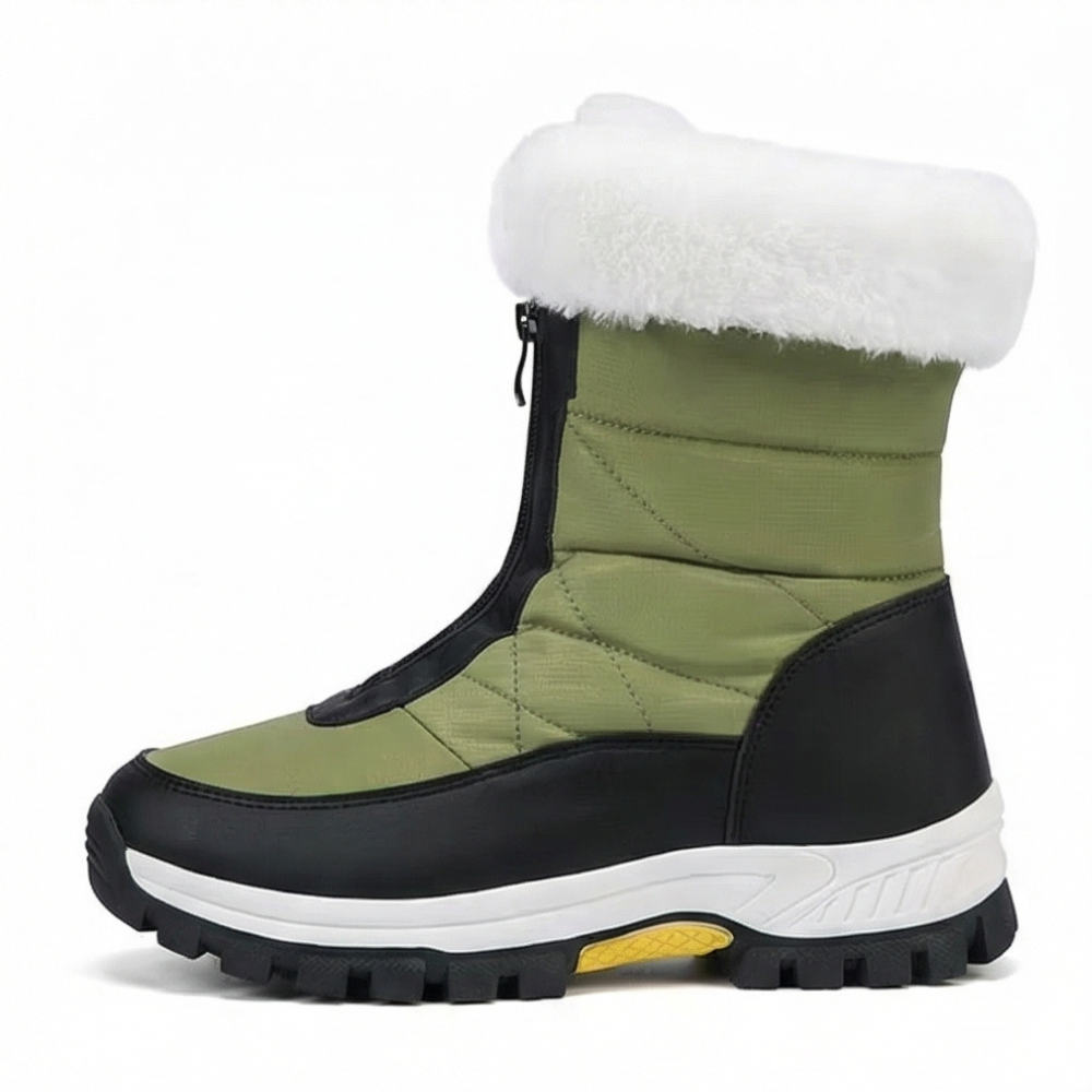 Ragnborg | Damen Winterstiefel wasserdicht gefüttert - Green - Image 9