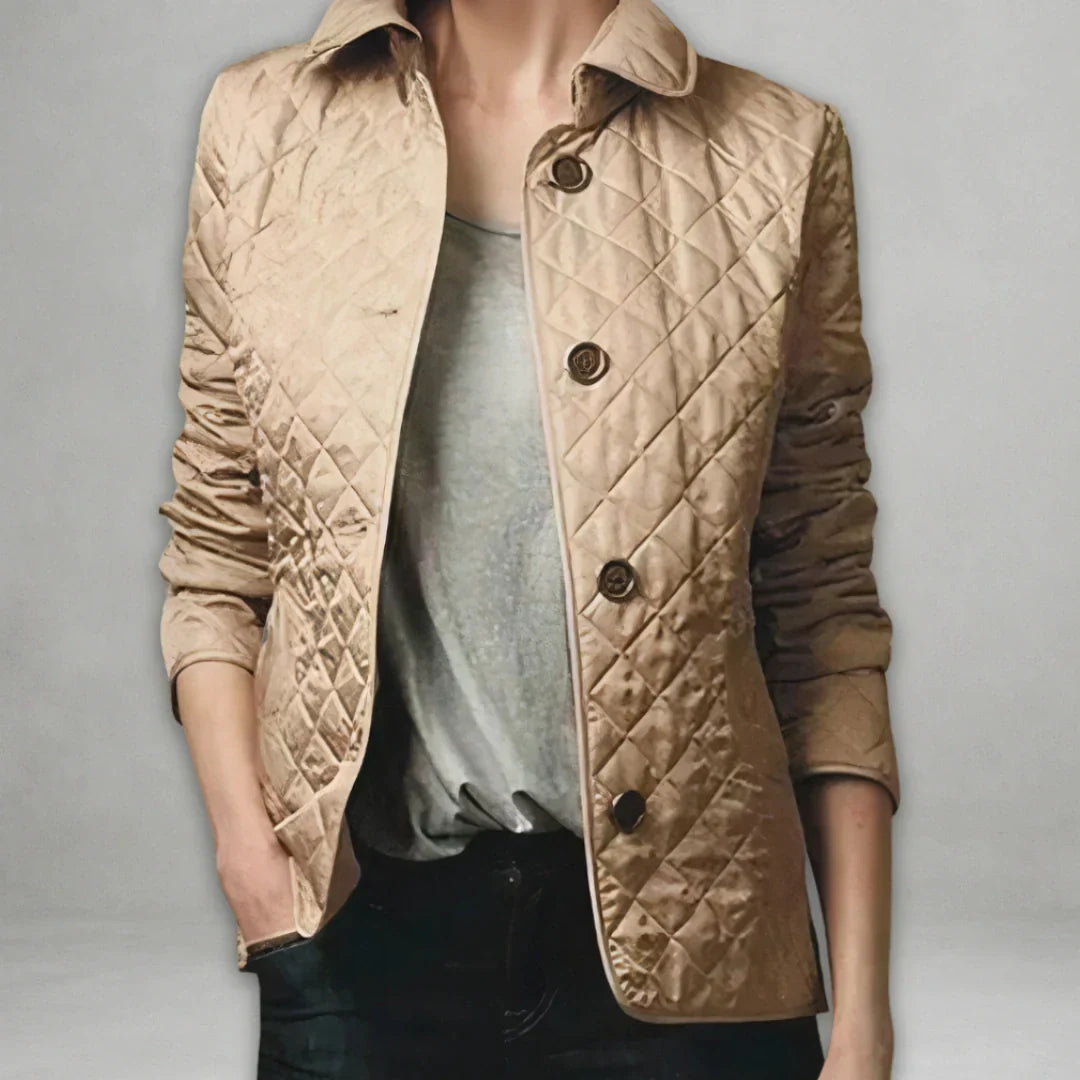 Ragneis | Damen Steppjacke Leichte Übergangsjacke - Burgundy - Image 3
