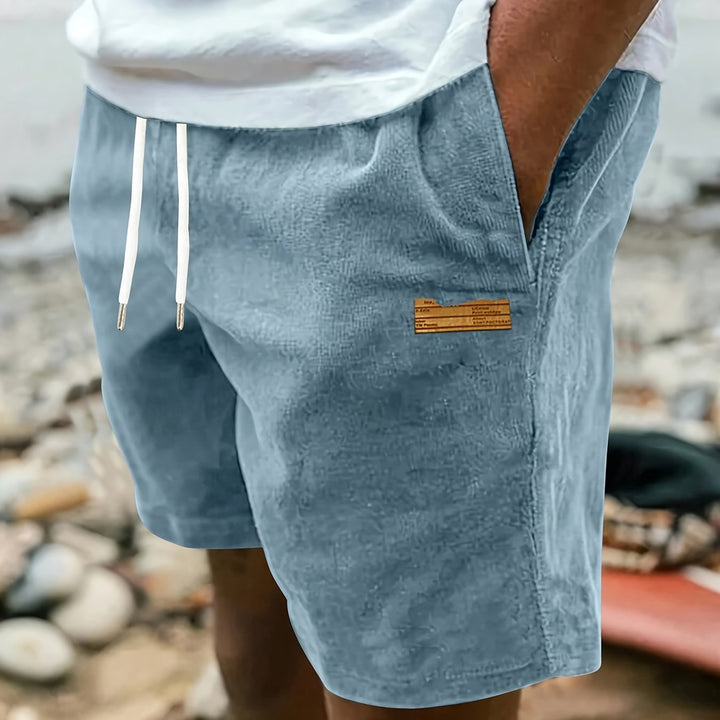 Reeve | Herren Freizeitshorts mit Kordelzug - Powder Blue - Image 13