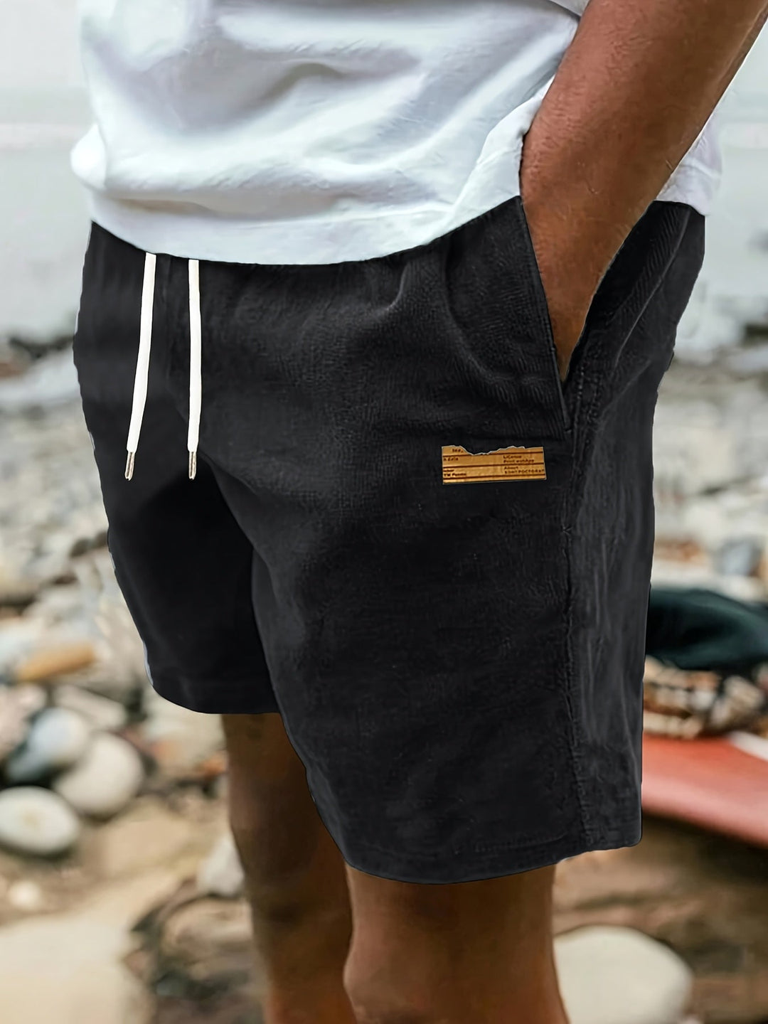 Reeve | Herren Freizeitshorts mit Kordelzug - Powder Blue - Image 2
