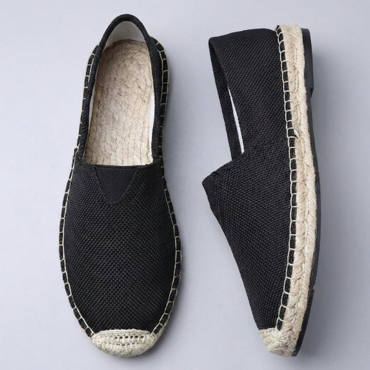 Reimar | Herren Espadrilles Schlupfschuh Jutesohle - Cream - Image 6