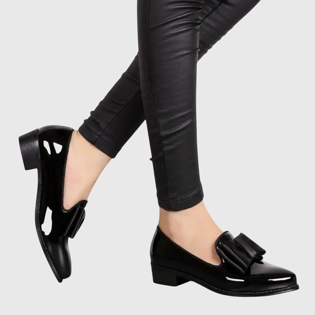 Romy | Damen Loafer mit Schleife in Burgundy - Burgundy - Image 10