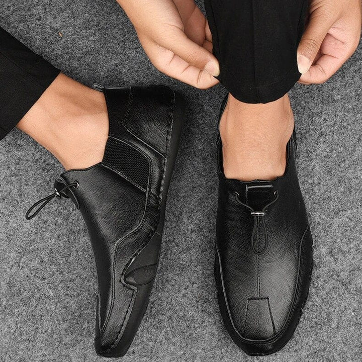 Lenzo | Herren Wildleder Slipper Slip-on Loafer Casual
