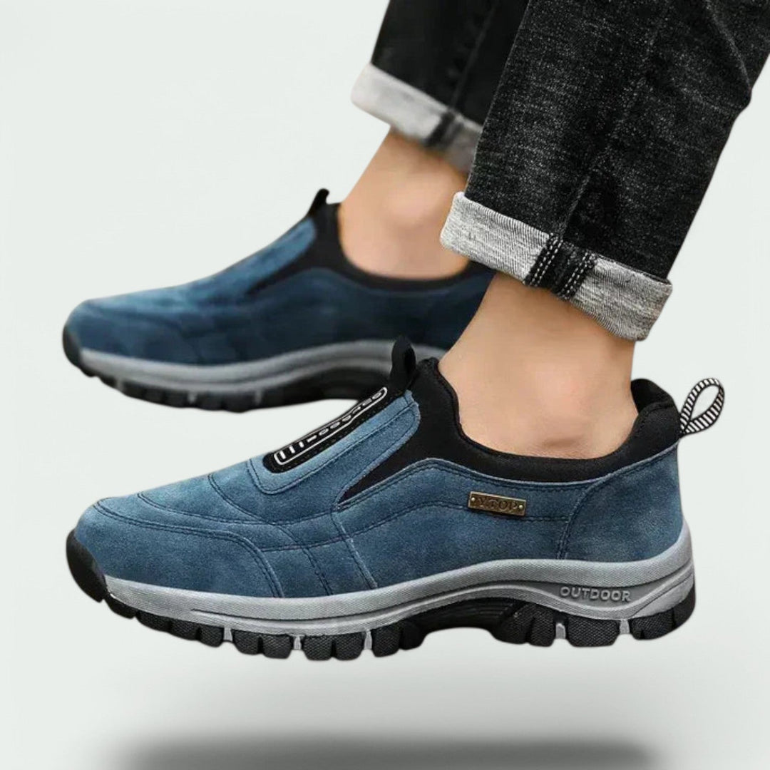 Pio | Herren Slip-On Sneaker Outdoor Sohle Wildleder