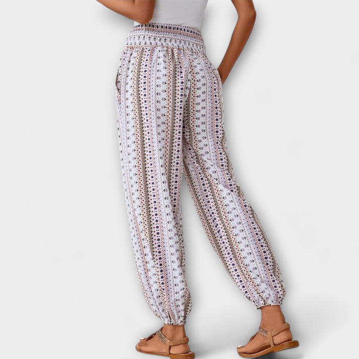 Sigrid | Damen Boho Haremshose Ethno Muster - Image 7