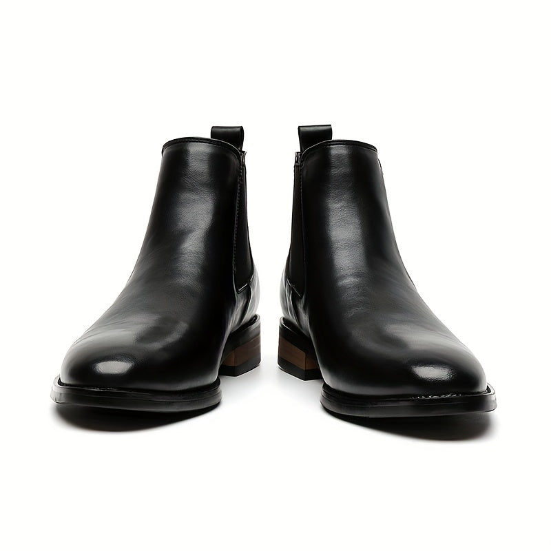 Sigvard | Herren Chelsea Boots Stiefeletten Schwarz - Black - Image 1
