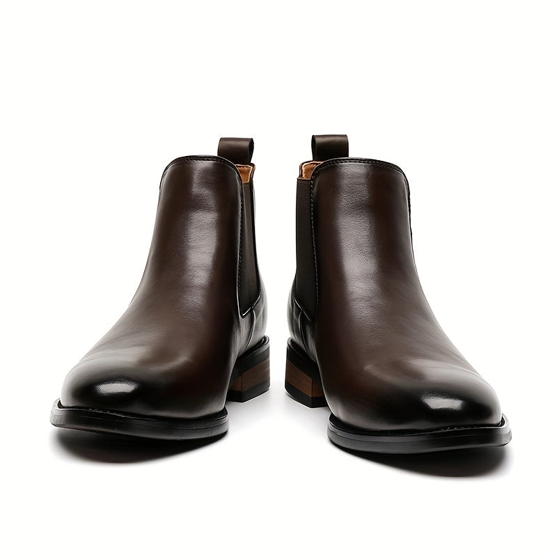 Sigvard | Herren Chelsea Boots Stiefeletten Schwarz - Black - Image 5