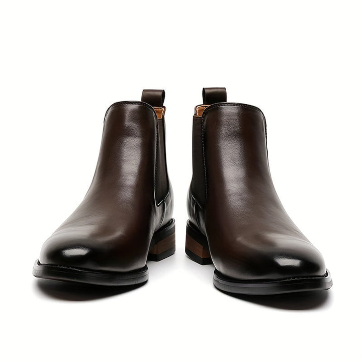 Sigvard | Herren Chelsea Boots Stiefeletten Schwarz - Black - Image 5