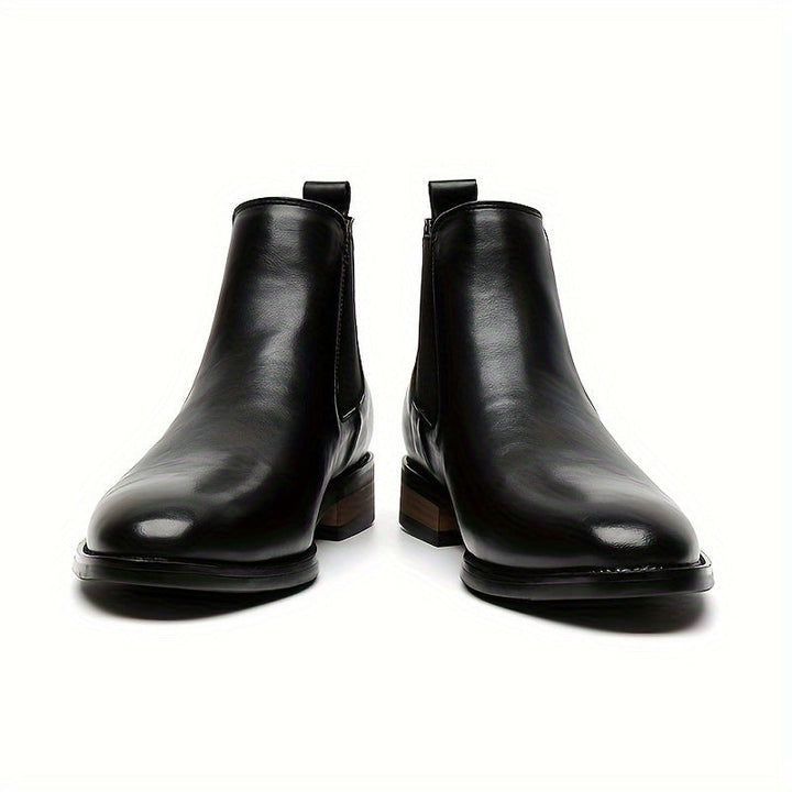 Sigvard | Herren Chelsea Boots Stiefeletten Schwarz - Black - Image 7