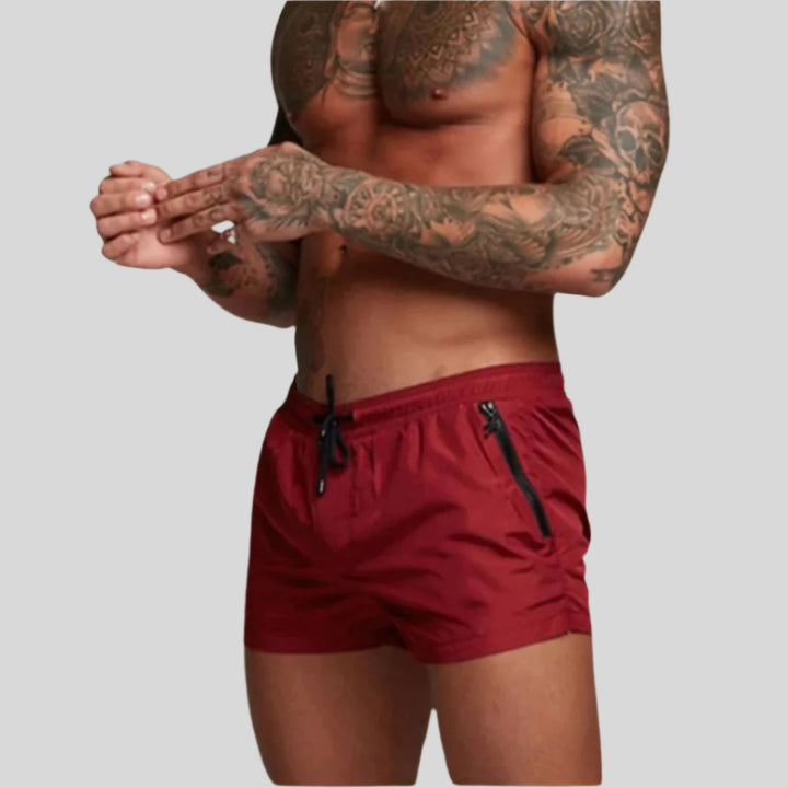 Soren | Herren Badeshorts mit Kordelzug - Dark Grey - Image 3