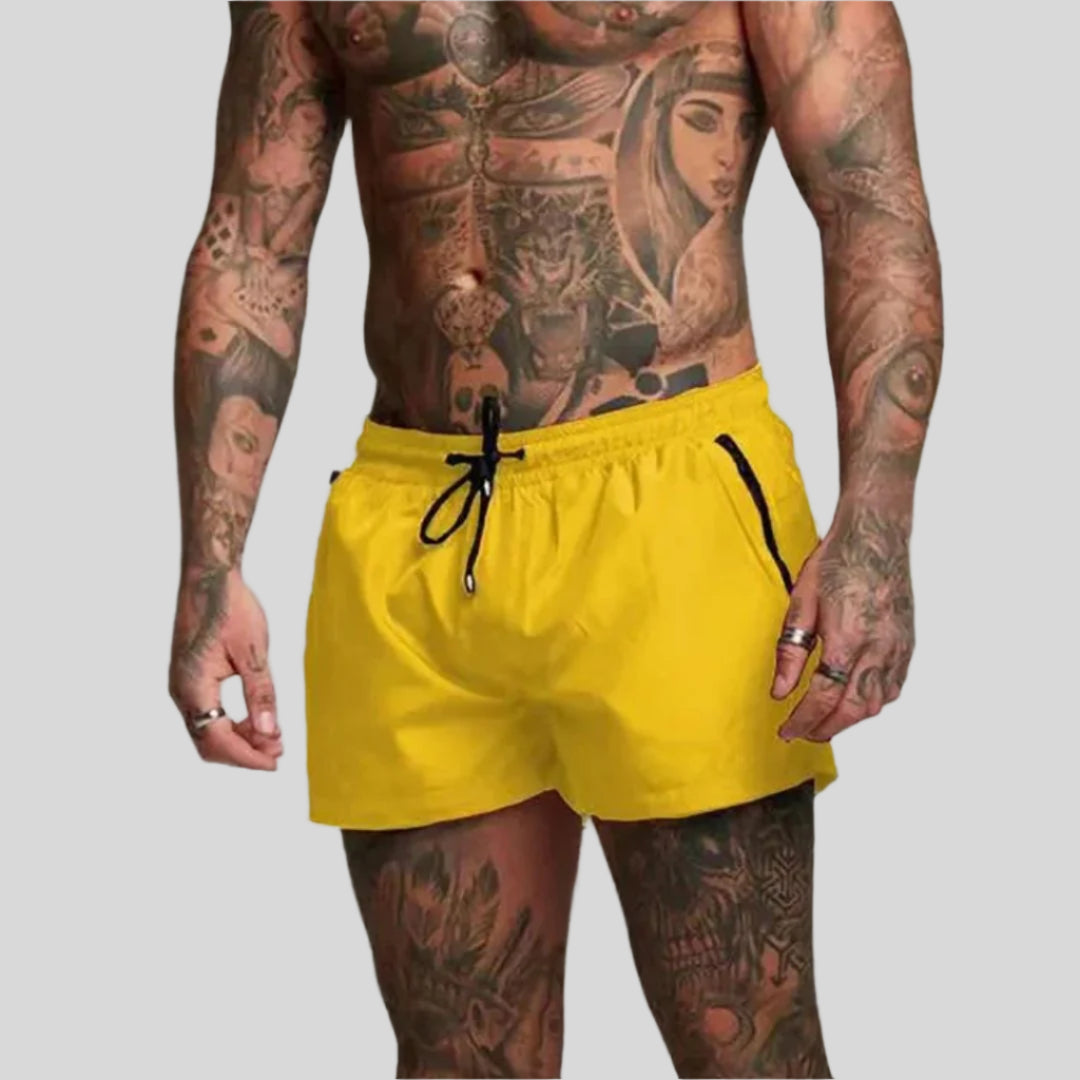 Soren | Herren Badeshorts mit Kordelzug - Dark Grey - Image 8