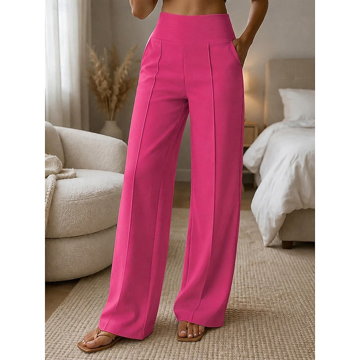 Sorunde | Damen Jogginghose Weites Bein High-Waist - Grey - Image 4