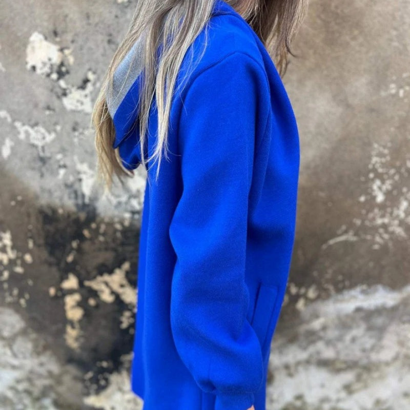 Fiona | Damen Cardigan Offen Langarm Kontrast Frühling