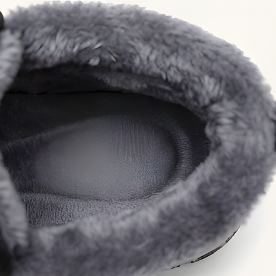 Svanhora | Damen Gefütterte Winterstiefel Knöchelhoch - Black - Image 11