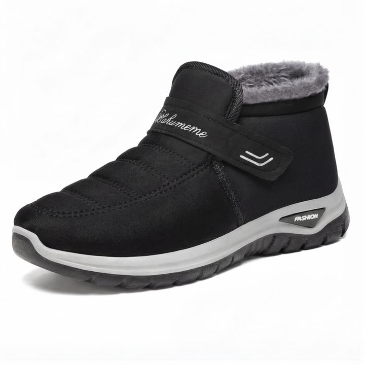 Svanhora | Damen Gefütterte Winterstiefel Knöchelhoch - Black - Image 14