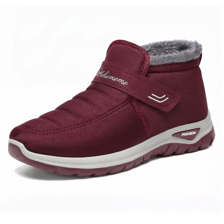 Svanhora | Damen Gefütterte Winterstiefel Knöchelhoch - Black - Image 15