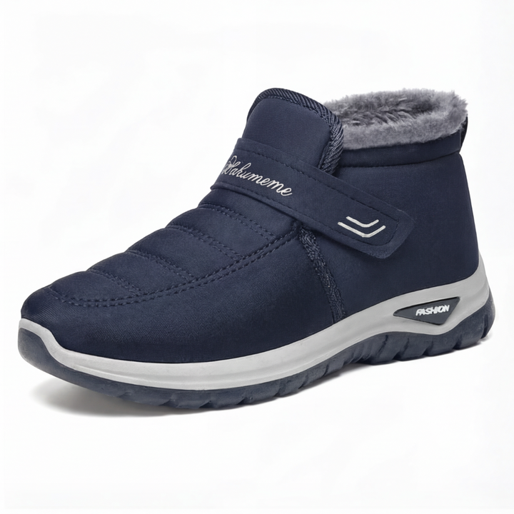 Svanhora | Damen Gefütterte Winterstiefel Knöchelhoch - Black - Image 16