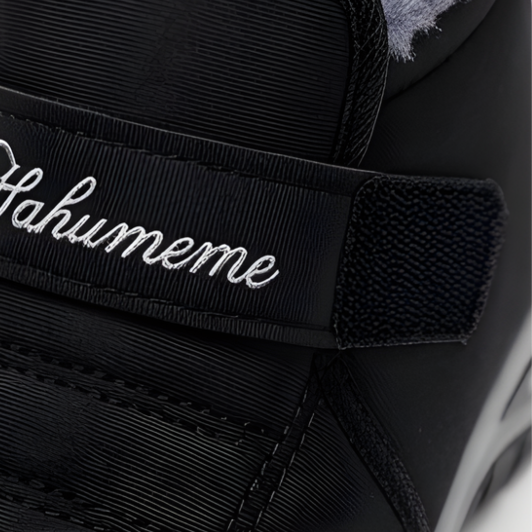 Svanhora | Damen Gefütterte Winterstiefel Knöchelhoch - Black - Image 9