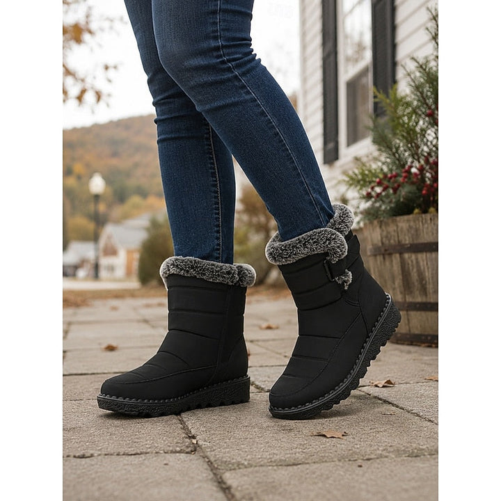 Thordike | Damen Winterstiefel Wasserdicht Gefüttert - Black - Image 10