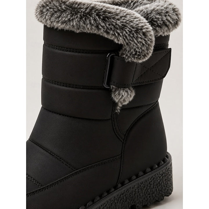 Thordike | Damen Winterstiefel Wasserdicht Gefüttert - Black - Image 7