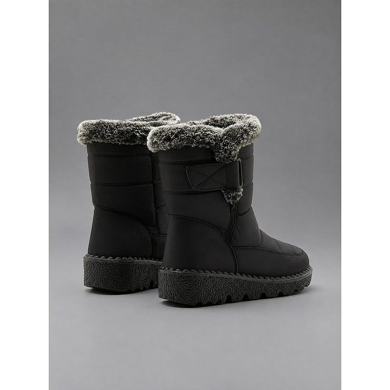 Thordike | Damen Winterstiefel Wasserdicht Gefüttert - Black - Image 9