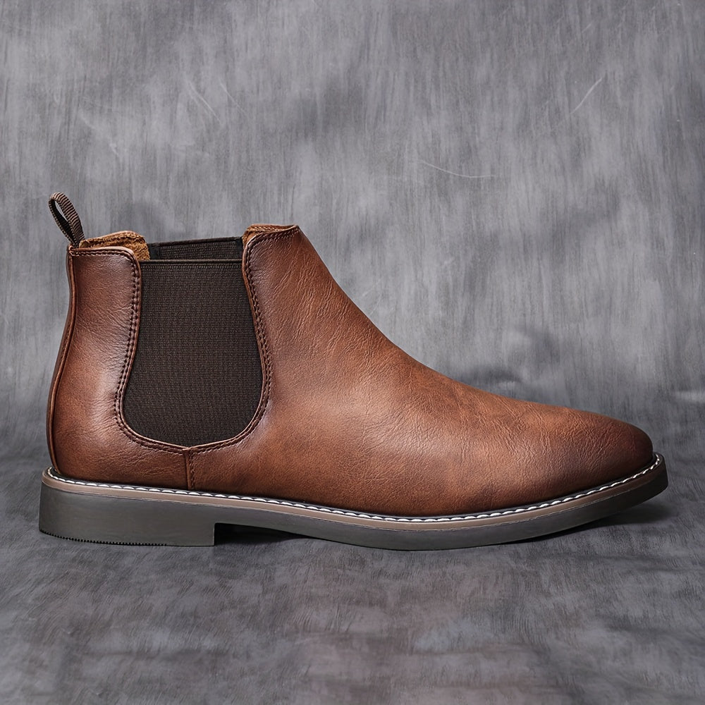 Torsten | Herren Chelsea Boots Stiefeletten Braun - Brown - Image 5