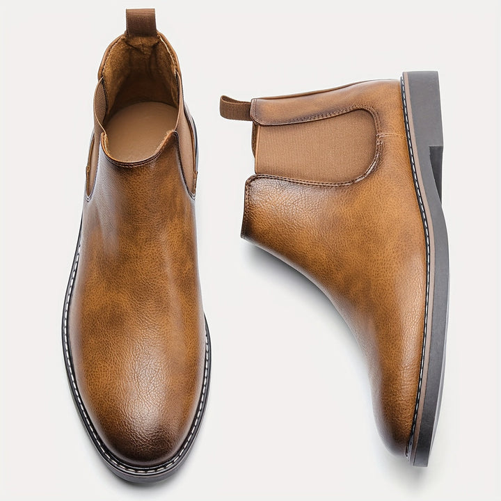 Torsten | Herren Chelsea Boots Stiefeletten Braun - Brown - Image 7