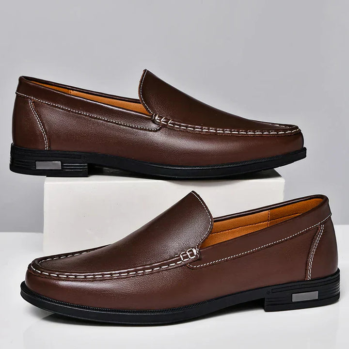 Valério | Herren Slipper Loafer Slip-on Halbschuh - Black - Image 11