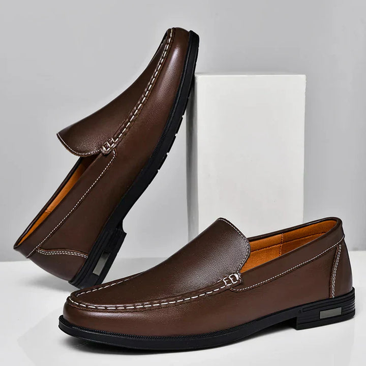 Valério | Herren Slipper Loafer Slip-on Halbschuh - Black - Image 12