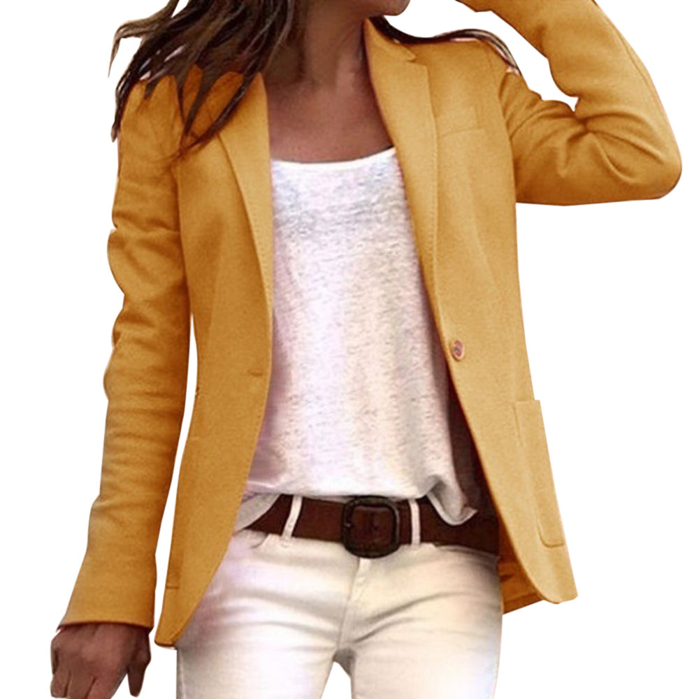 Sofia | Damen Blazer Langarm Elegant Slim Fit Damenblazer