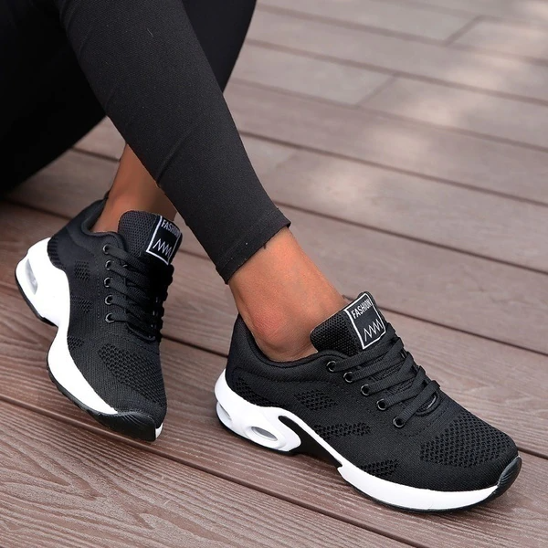 Zara | Damen Laufschuhe Mesh Sneaker Luftkissen Sportschuhe