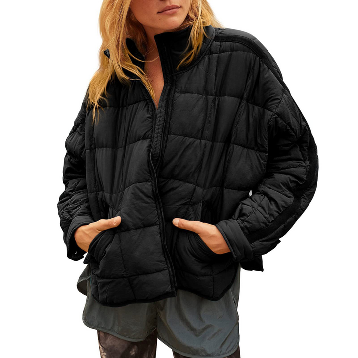 Weldine | Damen Leichte Steppjacke mit Stehkragen - Royal Blue - Image 2