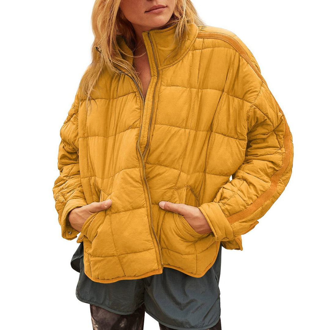 Weldine | Damen Leichte Steppjacke mit Stehkragen - Royal Blue - Image 6
