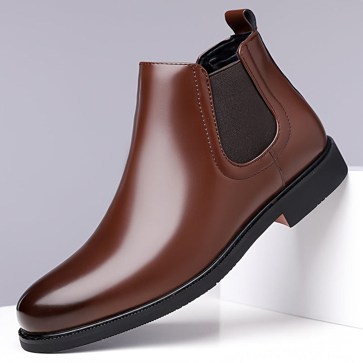 Wendelin | Herren Chelsea Stiefeletten Slip-on - Brown - Image 1