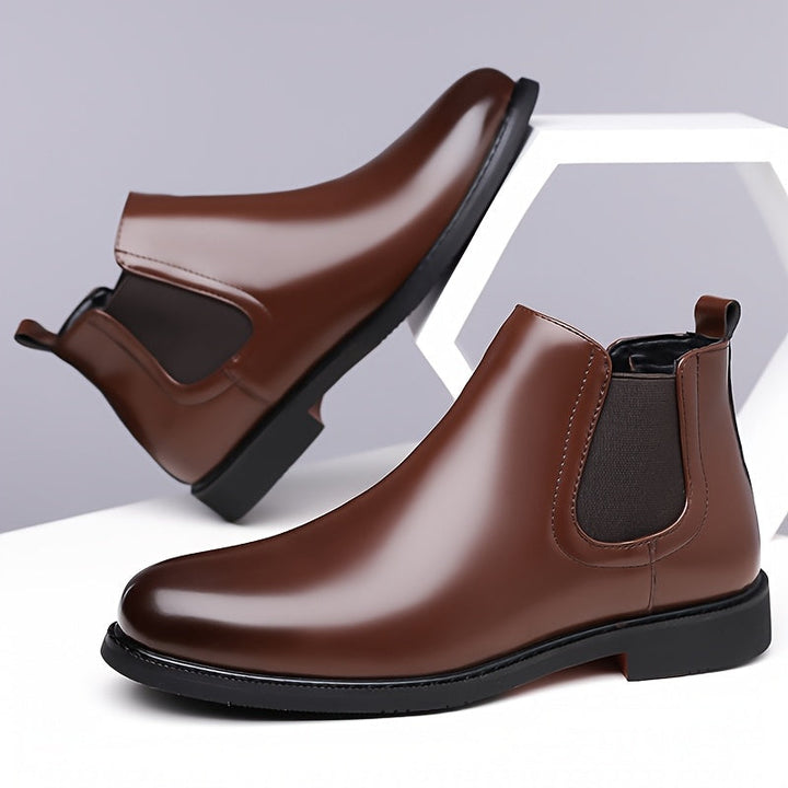 Wendelin | Herren Chelsea Stiefeletten Slip-on - Brown - Image 2
