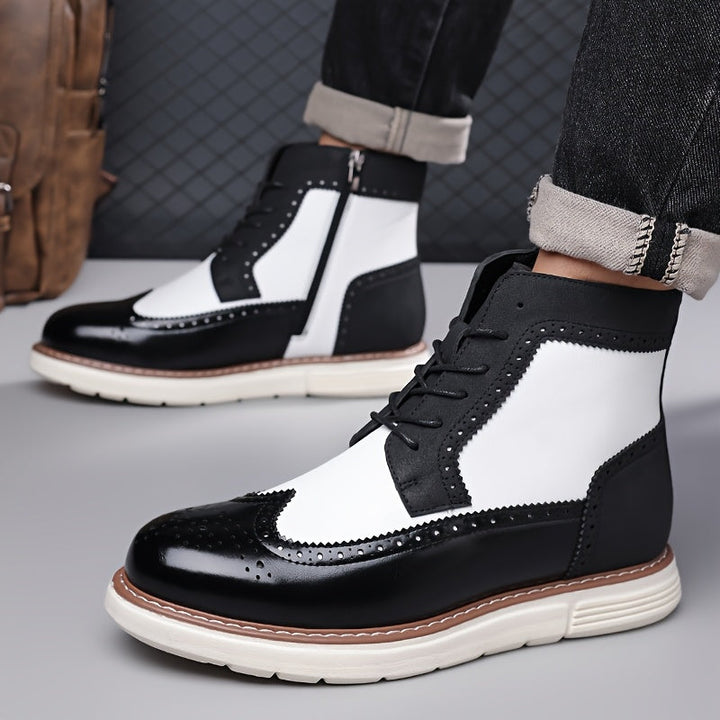 Wendelin | Herren Stiefelette Schnürboot Brogue - Image 3
