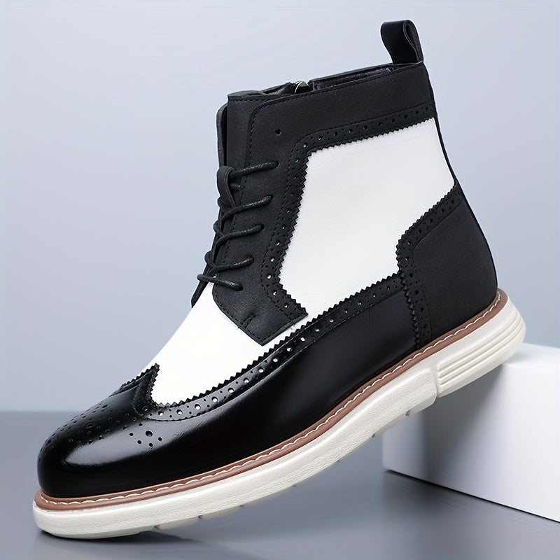 Wendelin | Herren Stiefelette Schnürboot Brogue - Image 4
